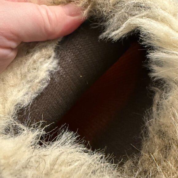 Marc Jacobs | Knee-High Rubber Boot w/ Fur Trim and Laces | Size 7/7.5 - Picture 12 of 16